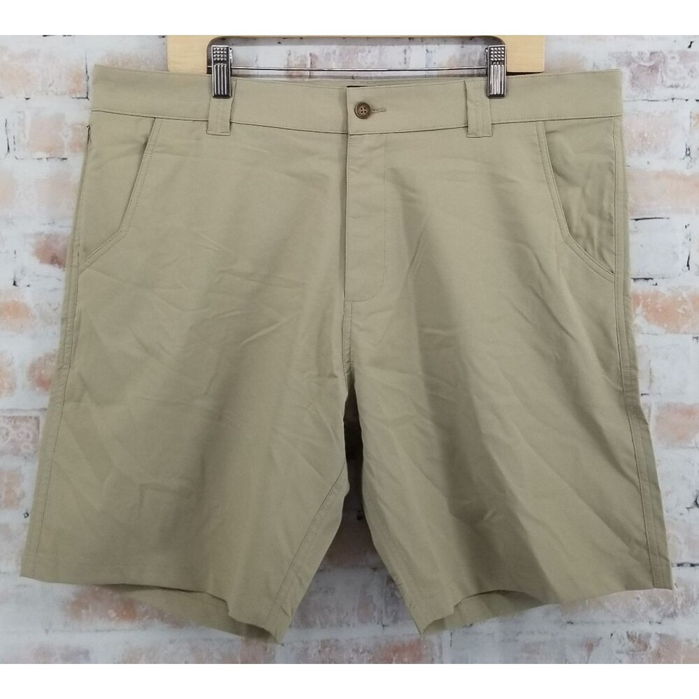 NWT Texas Standard Balcones Short Rawhide Brown Chino Men's XL 8" Inseam